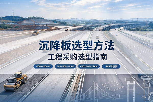 富顺沉降板选择方法