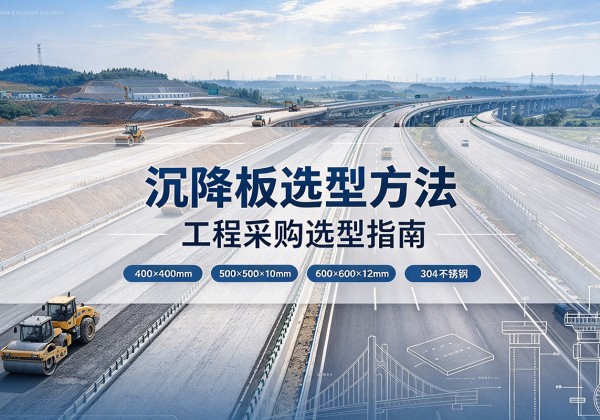 富顺沉降板选择方法