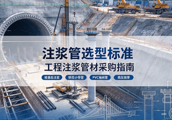 富顺注浆管选型标准